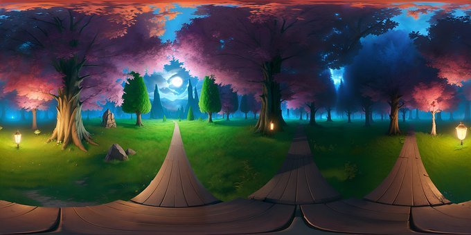 Free Forest Trees illustration and picture