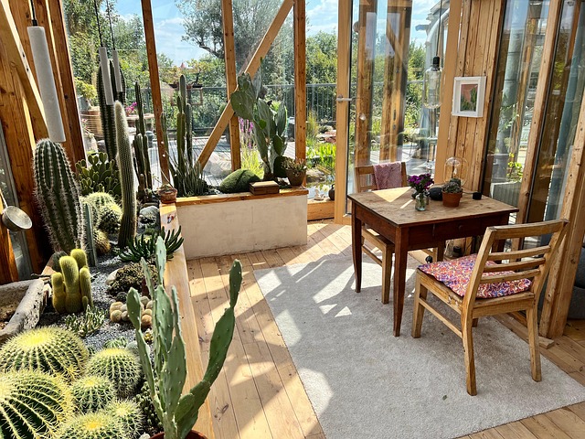 Free Winter Garden Greenhouse photo and picture