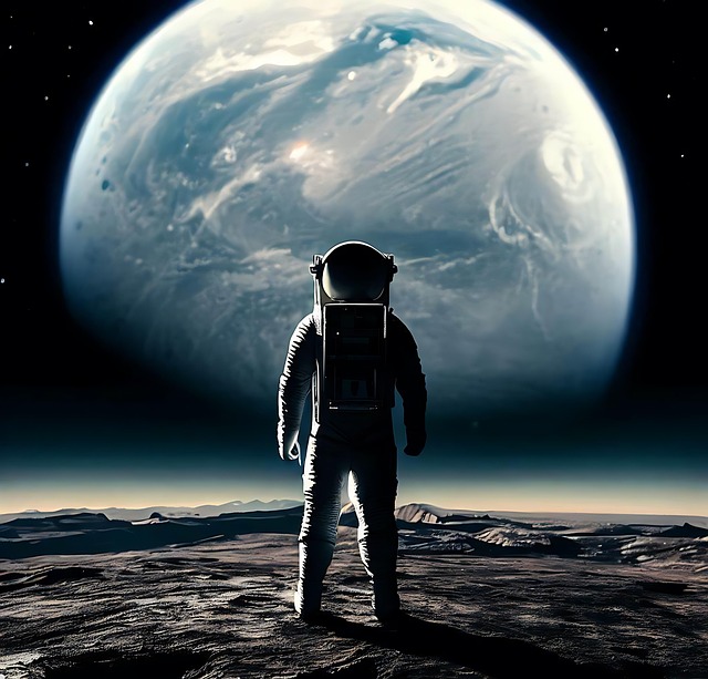 Free Ai Generated Astronaut illustration and picture