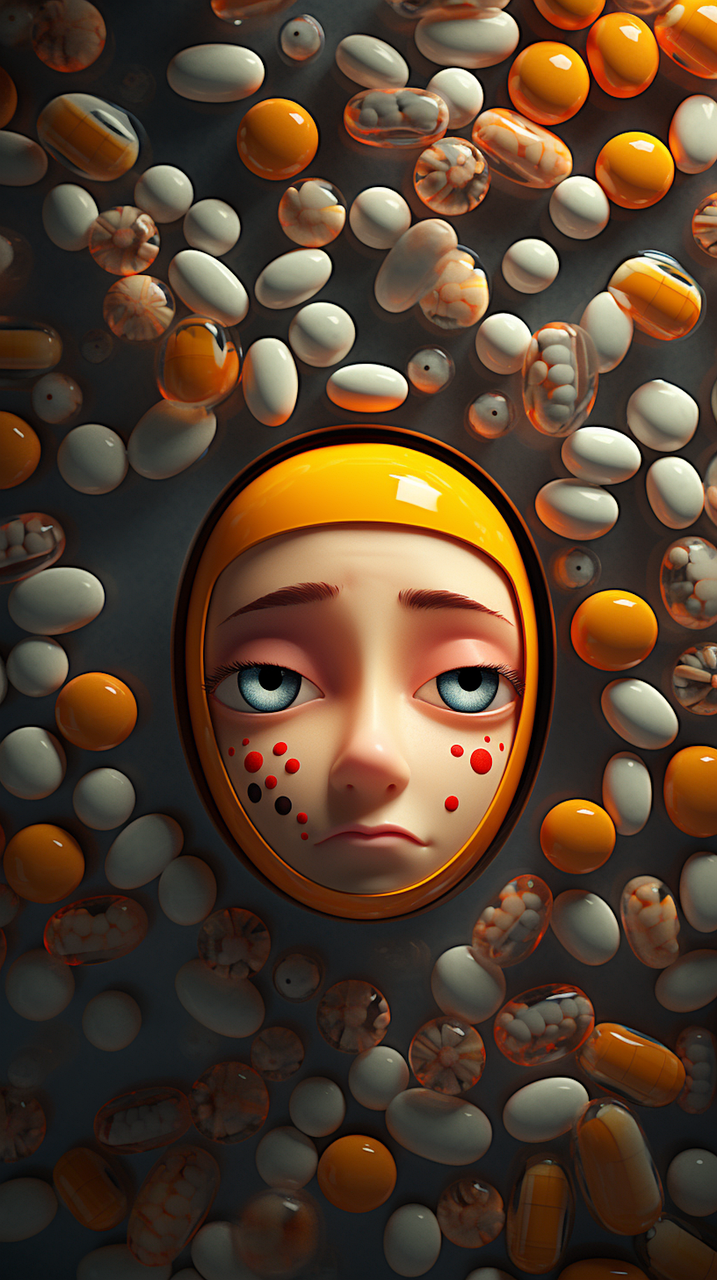 Download free HD stock image of Ai Generated Human Free ai generated human medicine illustration