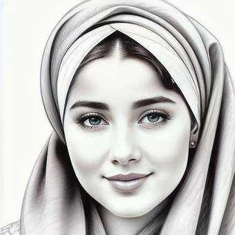 Free Ai Girl illustration and picture
