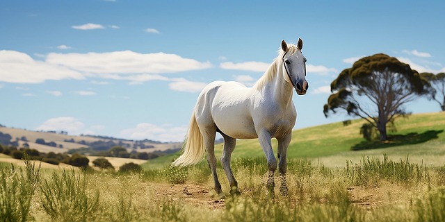 Ai Gerado, Cavalo, Cavalo Branco