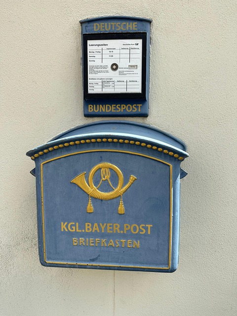 Pošta, Schránka Na Dopisy, Bavorsko