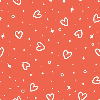 Hjerte, Prikker, Mønster, Valentines