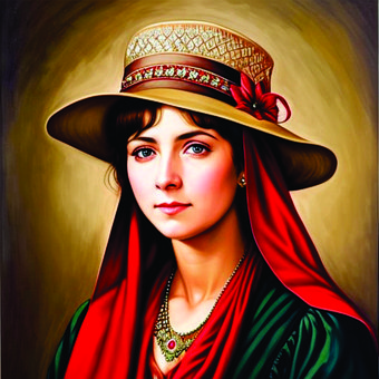 Free Hat Girl Young illustration and picture