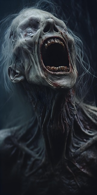 Free halloween horror mask illustration