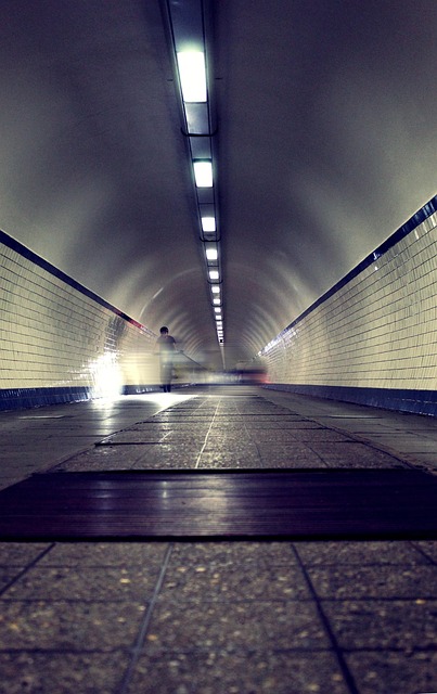 Tunnel, Overgang, Architectuur, Rivier