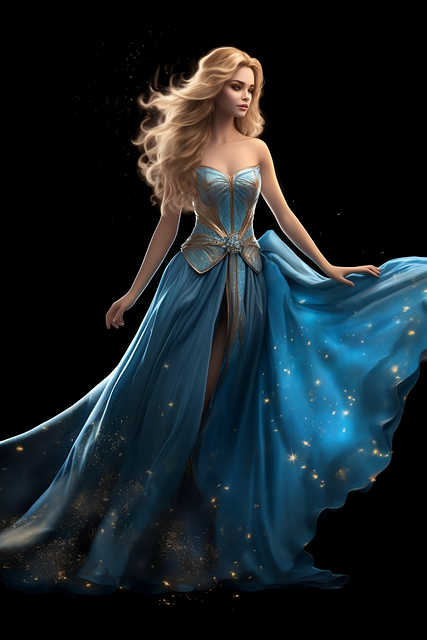 Free princess woman young lady illustration
