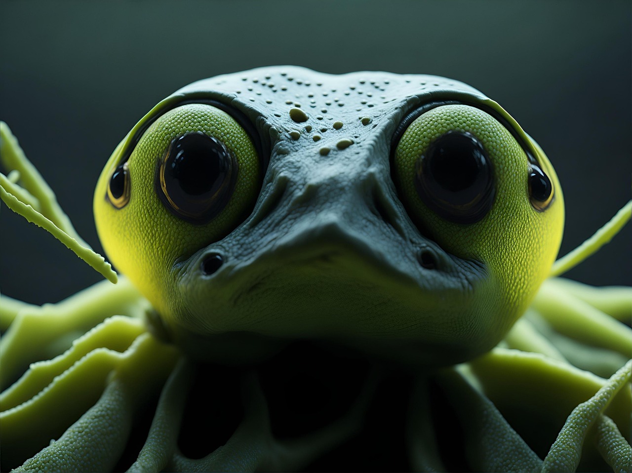 Free ai generated bug creature illustration