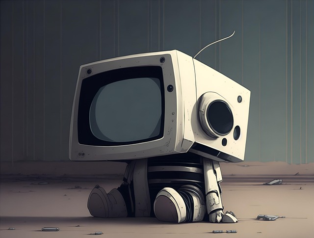 Ai Generiert, Roboter, Niedlich, Traurig