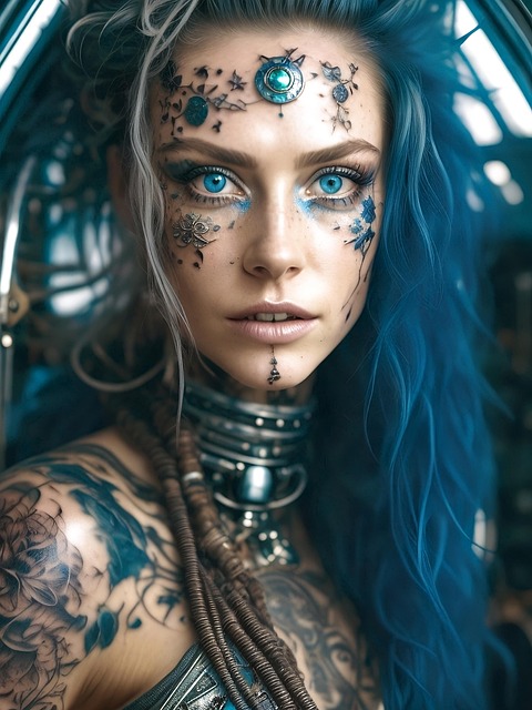 Download free HD stock image of Ai Generated Fantasy Free ai generated fantasy cyberpunk illustration