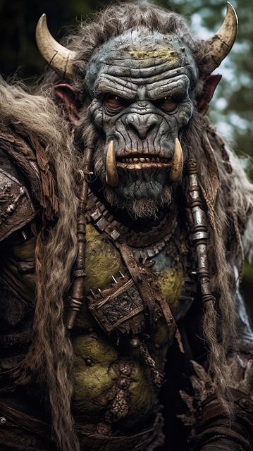 Free ai generated troll mythical creatures illustration