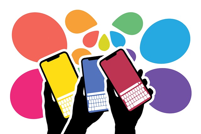 Free phones smart phones mobile phones illustration