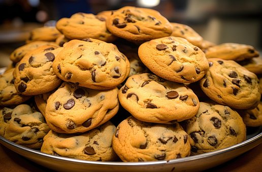 Koekjes, Eten, Toetje, Gebakjes