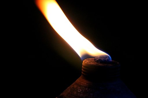 Fakkel, Lys, Ild, Væge, Flare, Brænde