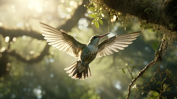 Free Ai Generated Bird illustration and picture