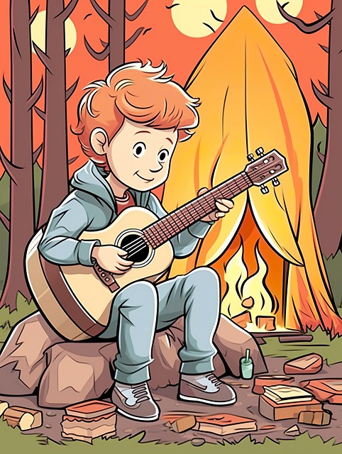 Free Ai Generated Boy illustration and picture