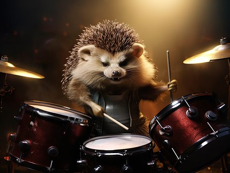 Free Ai Generated Hedgehog illustration and picture