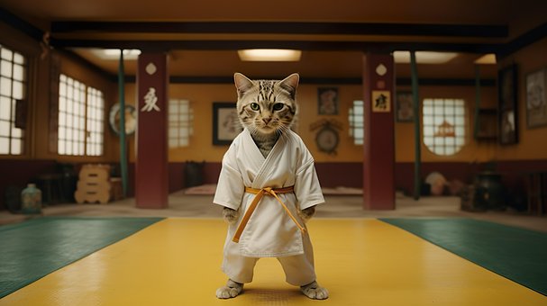 Free Katz Cat illustration and picture