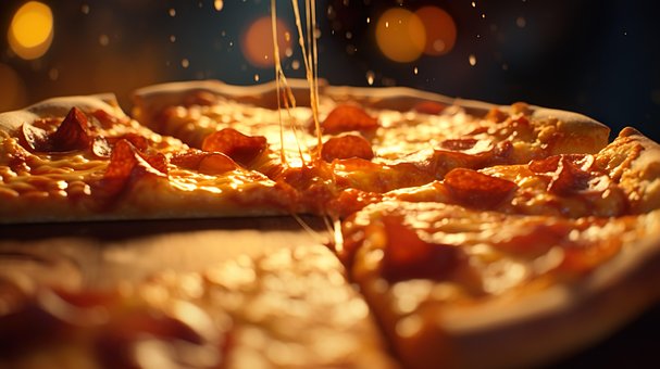 Free Ai Generated Pizza illustration and picture