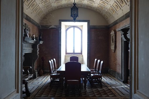Schloss, Alfina-Turm, Esszimmer