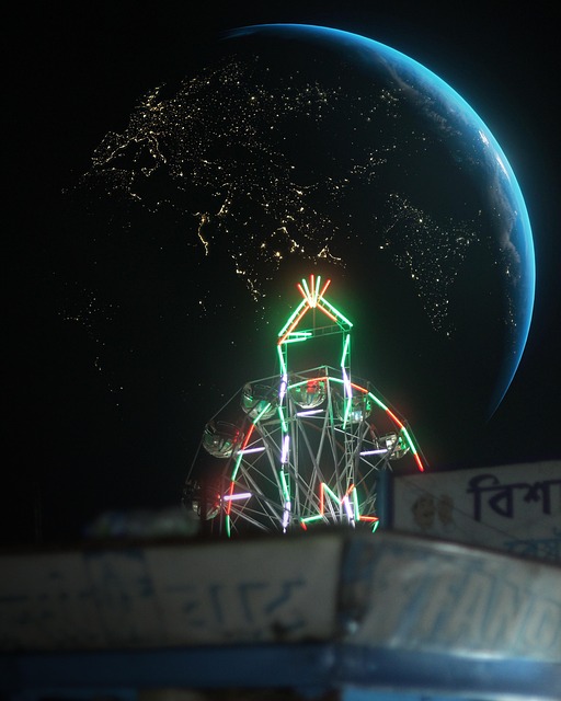 Surreal, Karneval, Indien, Erde, Raum