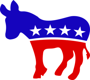 Free Democrat Donkey vector and picture