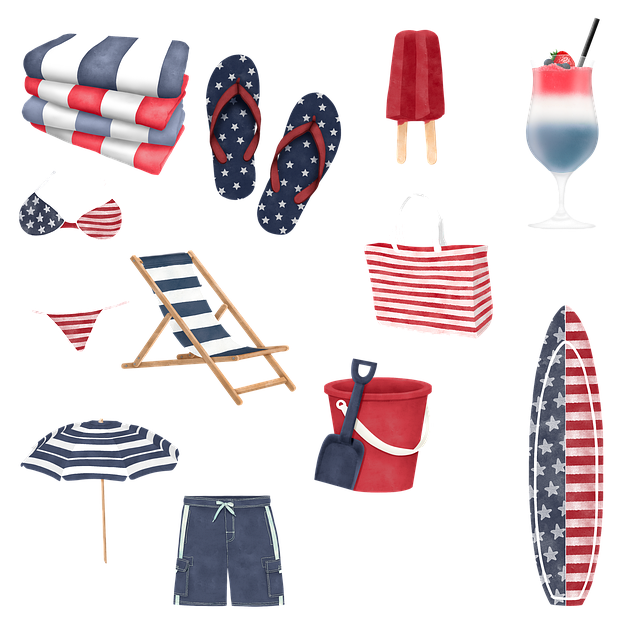 Free Fireworks Patriotic illustration and picture
