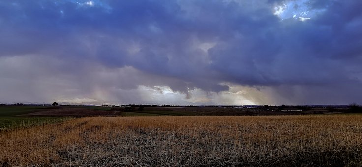 Natur, Skyer, Himmel, Lanscape, Regn