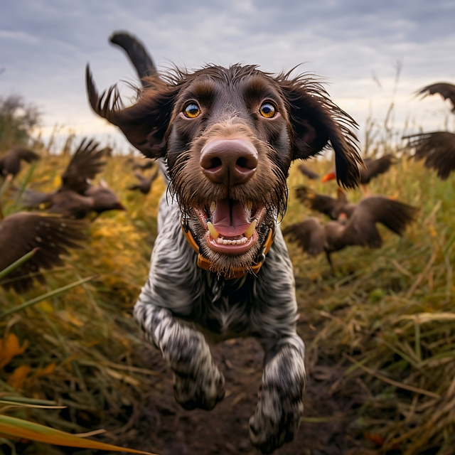 Free Ai Generated Dog illustration and picture