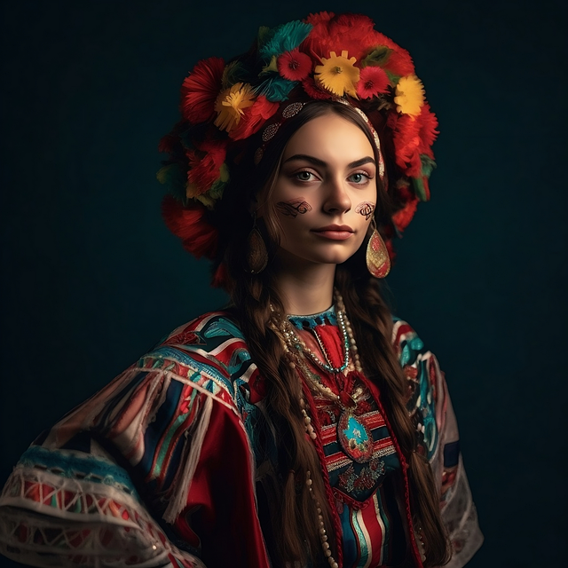 Free Ai Generated Woman illustration and picture