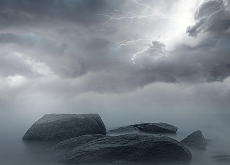 Free Sea Rocks illustration and picture