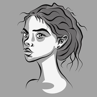 Free Girl Young illustration and picture