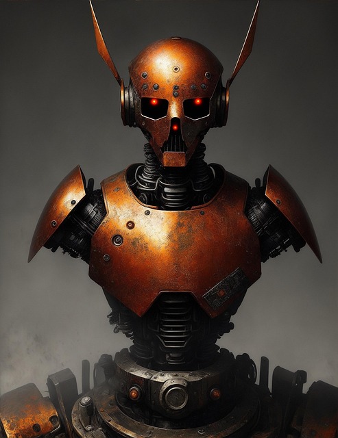 Download free HD stock image of Ai Generated Robot Free ai generated robot steampunk illustration
