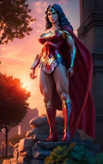 Ai Gerado, Mulher Maravilha, Super Heroi