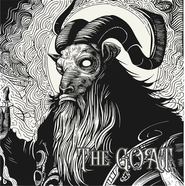 Free ai generated goat zoo vector