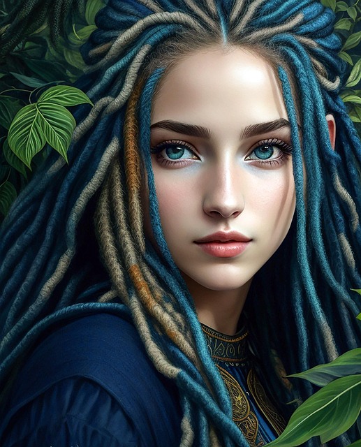 Free ai generated woman beauty illustration
