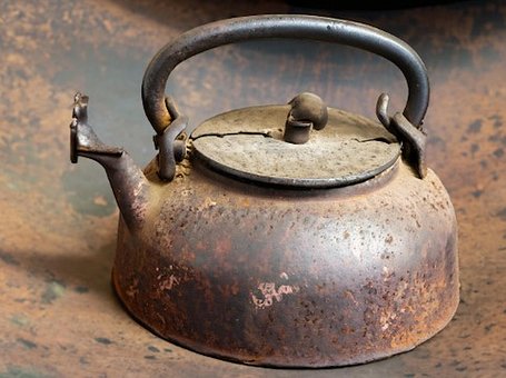 Free Old Iron Kettle Old Kettle photo and picture