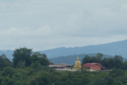 Blick Auf Die Berge, Natur, Chaiyaphum