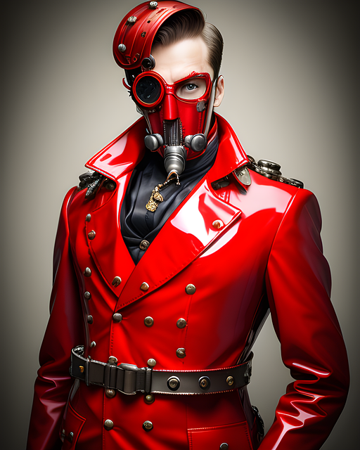 Download free HD stock image of Ai Generated Man Free ai generated man latex illustration
