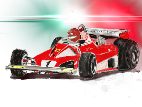 F1, Nikki Lauda, Ferrari, 1976
