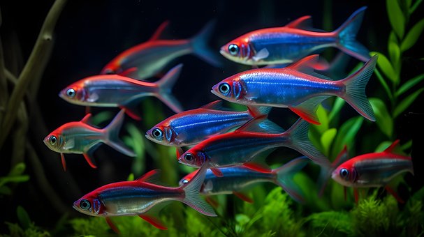 Free Fish Neon Tetra photo and picture