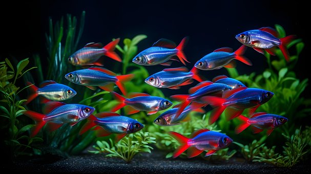 Free Fish Neon Tetra photo and picture