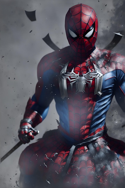 Ai Gerado, Spiderman, Super Heroi