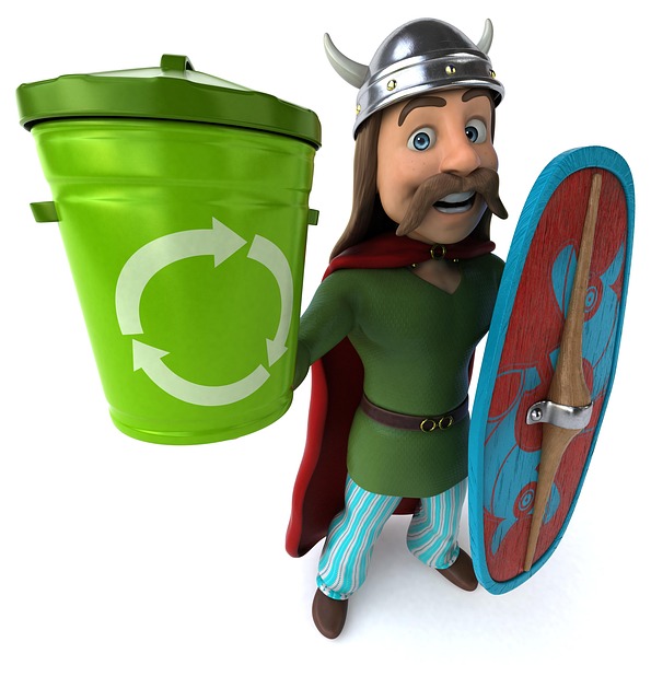 Free viking warrior medieval illustration