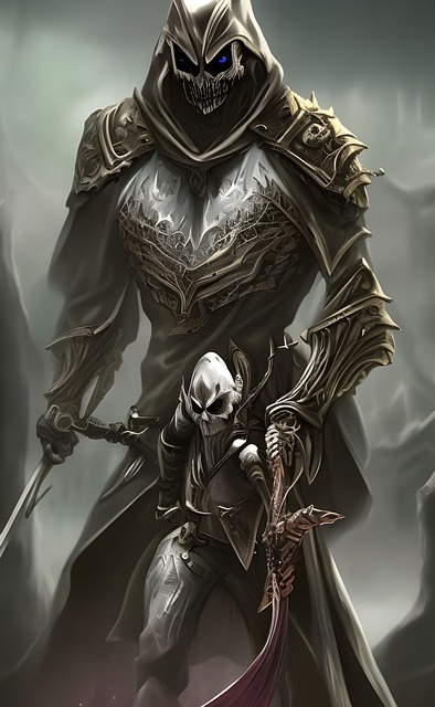 Download free HD stock image of Ai Generated Warrior Free ai generated warrior creature illustration