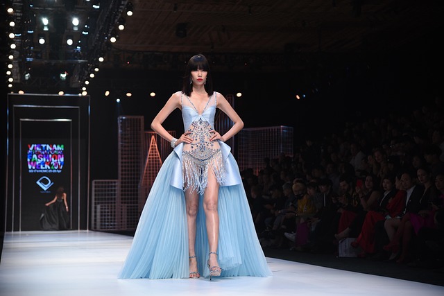 Mulher, Modelo, Desfile De Moda, Moda