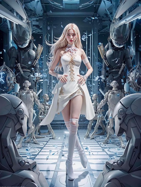 Free ai generated woman warrior illustration