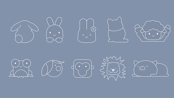 Free Animals Cartoon vector and picture
