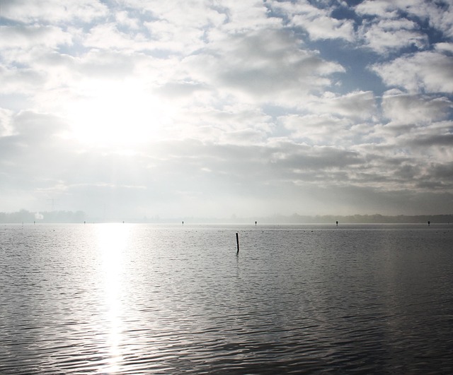 Agua, Naturaleza, Mar, Lago, Nubes